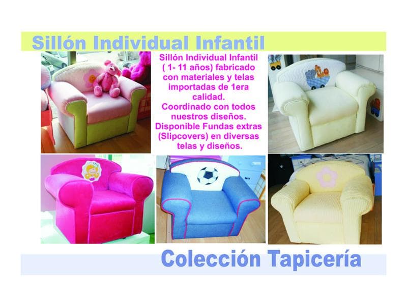 Sillones infantiles